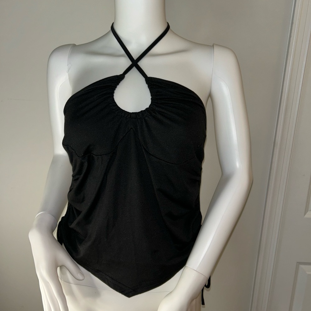 Shein Backless Halter Top